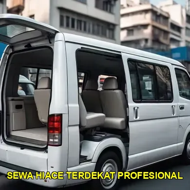 sewa hiace terdekat profesional